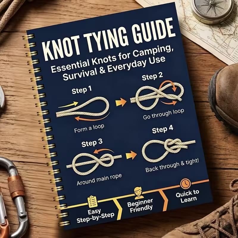 Outdoor Adventure Guide - 초보자 친화적인 야외 생존 매듭 단계별