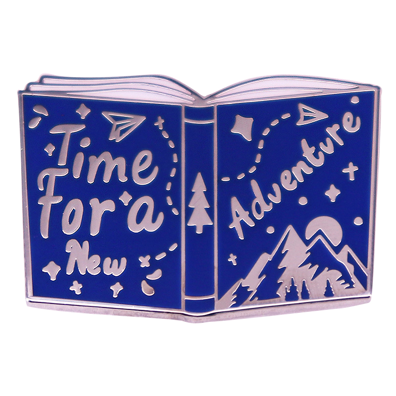 Outdoor Adventure Books - C4815 새로운 모험 책 배지, 산악