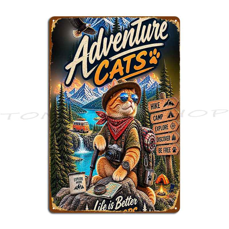 모험을 즐기는 고양이 하이킹 산악 탐험가 야외 캠핑 고 - Outdoor Adventure Club 리뷰 및 가격