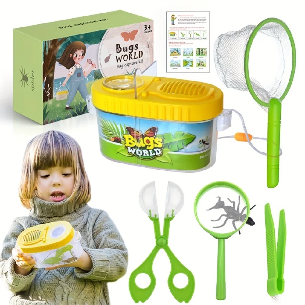 어린이 탐험가 키트, 야외 모험 캠핑 키트 및 버그 포 - Outdoor Adventure Educator 리뷰 및 가격