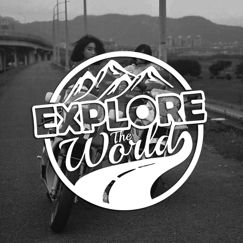 야외 모험 세계 탐험 자동차 스티커, 산악 구불구불한  - Outdoor Adventure World 리뷰 및 가격