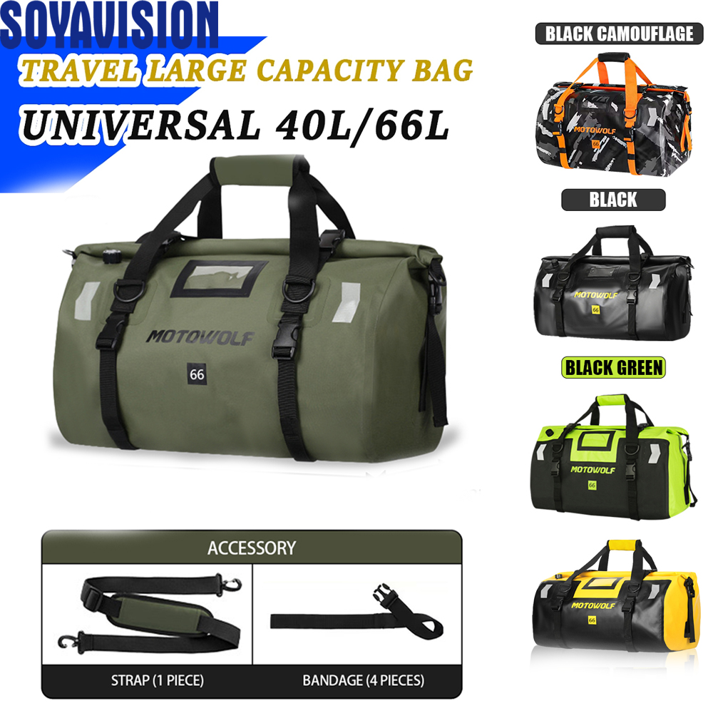 방수 더플백 40L/66L 오토바이 여행용 드라이백 ( - Outdoor Adventure Kayak 리뷰 및 가격