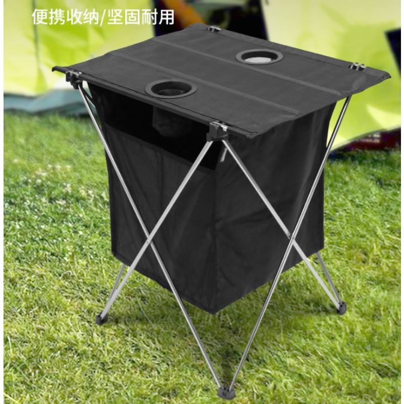 알루미늄 접이식 테이블, 보관 가방 포함, 휴대용 경량 - Outdoor Adventure Table With Storage 리뷰 및 가격